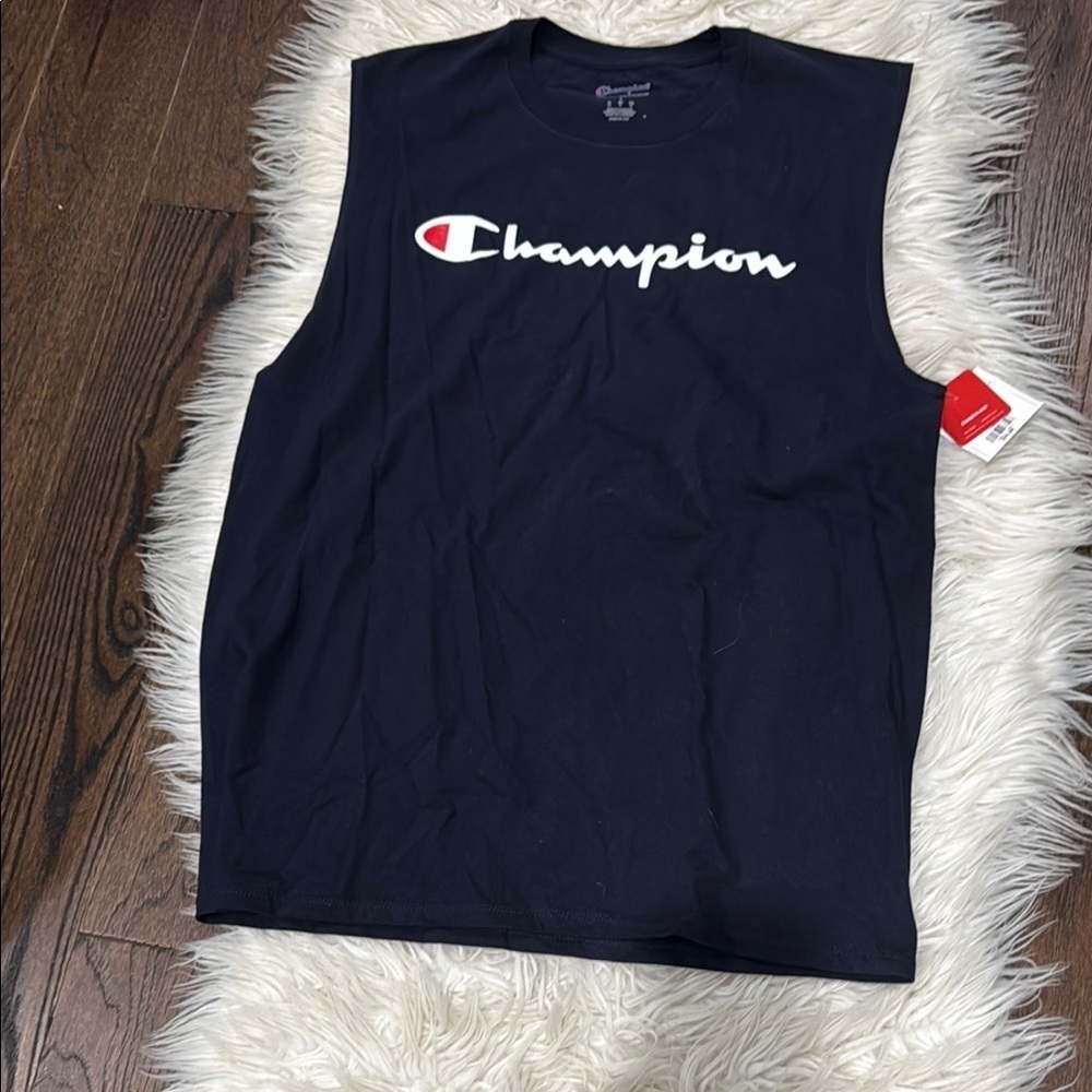 Champion Navy Sleeveless Top